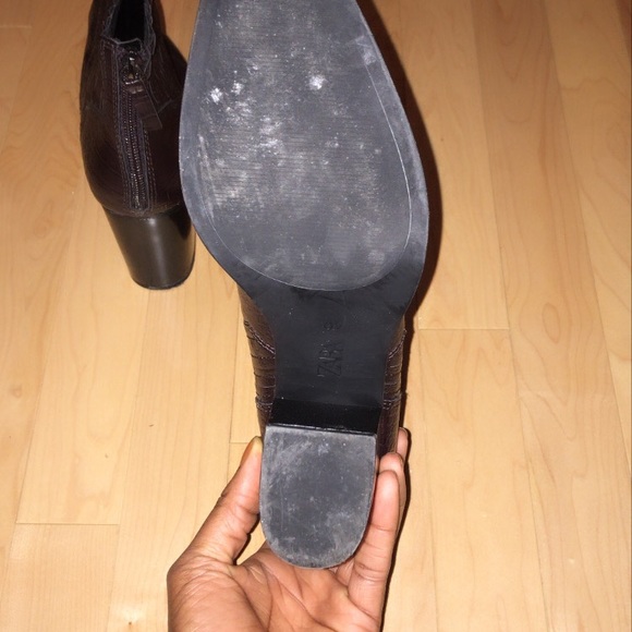 Zara Heeled Ankle Boots - Picture 4 of 4